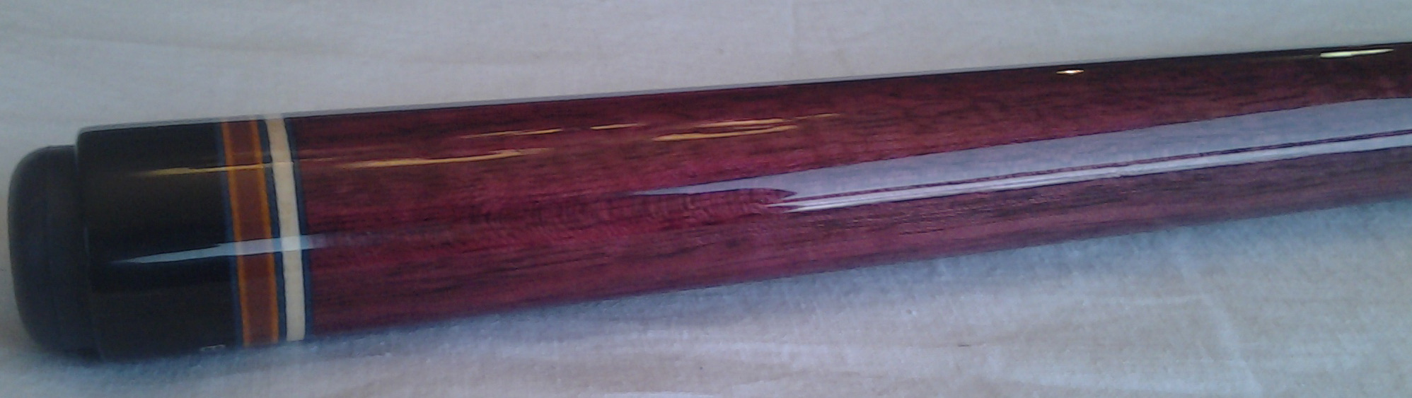 #1 Curly Purpleheart and Curly Walnut
